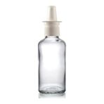 50ML Şeffaf Şişe, Burun Spreyi, 24 Adet Nazal Spreyli, Ecza Şişesi, Ilaç Şişesi