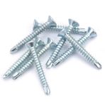 50pcs M4.2 Düz Kafa Kendinden Driling Kendi Kendine Dokunma vidaları Set Delme Kuyruk Vidası Bağlantı Elemanı Çelik Yapı Renk Çelik Kiremit Tesisatı Yepyeni (M4.2 * 19 (50pcs))