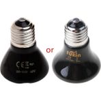 50W Tarzı 220V Küçük Mini Seramik Yayıcı Isıtıcı Lamba Işık Ampulleri Uzak Kızılötesi Isıtma Yavru Yatağı (Yurt Dışından)