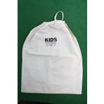 50x40 Cm Kids Toy Lastikli Keten Kumaş Oyuncak Torbası