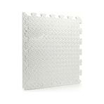 50x50 13mm Damla Desen Puzzle Tatami Minder Spor Yoga Pilates Oyun Matı Beyaz