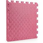 50X50 13MM Kare Desen Puzzle Tatami Minder Oyun Spor Matı - Pembe