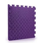 50x50 13mm Kare Desen Tatami Minder Oyun Spor Puzzle Mat (mor)
