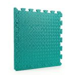 50x50 13mm Puzlle Eva Tatami Minder Oyun Spor Yoga Pilates Matı (su yeşil)