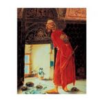 50x65 cm Kaplumbağa Terbiyecisi Sayılarla Boyama Seti Çerçevesiz Duvar Sticker