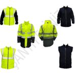 5+1 Reflektörlü Kışlık Parka Mont Içi Çıkmalı Yerli Kaban xl Beden - Sarı