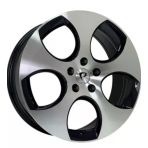 5*100*17*7.5 Et42 Ch57.1 Black Foil Polo Detroit Jant Takımı