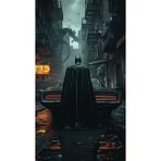 512 Art Design Batman Gotham City Tasarım Poster 30 x 42 Çerçevesiz