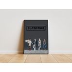 512 Art Design Blackpink İkonik K-Pop 8k Poster 30 x 42 Çerçevesiz