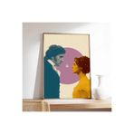 512 Store Aşk Ve Gurur Film Tasarım Estetik Film Poster Çerçevesiz Tablo Poster 15 X 20 Bej