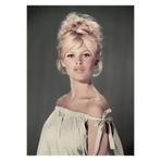 512 Store Brigitte Bardot Vintage Renkli Foto Serisi Çerçevesiz Kuşe Kağıt Poster Modern Ev Dekor Dizayn 20 X 30 Ekru
