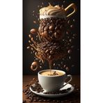 512 STORE Coffee Kitchen Tasarım Duvar Poster, 32432f2332f3
