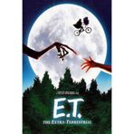 512 STORE E.T. Film Afiş Dekor Çerçevesiz Poster Film Vintage Ev Dekor Poster Genç Odası 20 X 30 Bej, 3532532rf242