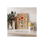 512 STORE Estetik Çiçek Deseni Meksika Stili Duvar Dekor Çerçevesiz Poster 20 X 30 Bej, h43431rtg3r