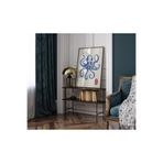 512 Store Estetik Modern Dekor Blue Octopus Japon Tasarım Mavi Ahtapot Vintage Çerçevesiz Kuşe Kağıt Poster 20 X 30 Lacivert