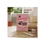 512 STORE Estetik Taylor Retro Duvar Dekor Pink Green White Getaway Car Ev Dekor Tasarım Çerçevesiz Poster 20 X 30 Pembe, 6432r2t24523