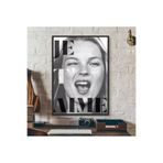 512 STORE Kate Moss 1974 Estetik Moda İkon Duvar Dekor Modern Çerçevesiz Poster 30 X 42 Mor, 5132ed1f31