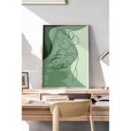 512 STORE Mojito Çerçevesiz Poster Duvar Tablosu Premium Tablo Dekoratif 21 X 30 Yeşil, R-00011.
