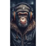 512 STORE Monkeys Music Tasarım Duvar Poster, g4rfds12342rs