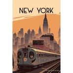 512 STORE New York Duvar Poster 30X42, qr3432sdada