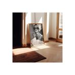 512 Store Vintage Artist Audrey Hepburn Black/White Çerçevesiz Kuşe Kağıt Poster Ev Dekor Tasarım 20 X 30 Kırmızı