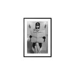 512 Store Vintage Artist Audrey Hepburn Black/White Çerçevesiz Kuşe Kağıt Poster Ev Dekor Tasarım 20 X 30 Mor