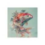 512 STORE Yapay Zeka Fish Duvar Poster, 5324213241