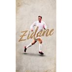 512 STORE Zidane Özel Tasarım Duvar Poster, 623432r32423