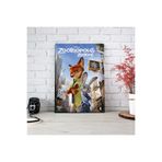 512 STORE Zootropolis / Hayvanlar Şehri Animasyon Duvar Dekor Poster 30x42 Çerçevesiz