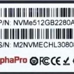 512Gb M.2 Pcie Gen3 Nvme Ssd (3600-3250Mb-S) Nvme512Gb2280Ap Tlc 3Dnand Ssd Harddisk