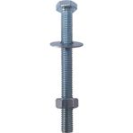 5/16x90 Akb Anahtar Başlı Civata + Somun + Pul (1 Takım)