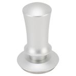 51mm Kahve kurcası 304 Paslanmaz çelik Otomatik Kalibre edilmiş Kahve Zemin Kurcalama aracı, Kafe Evi Için ölçekli, Kahve Yıkma aracı, Kahve Harmam aracı, Kahve Kurcalama (SILVER)