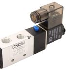 5/2 yollu pnömatik valf 1/4 inç - 24 Volt DC - CNCTEC EcoLine 5/2 yollu valf (5/2 yollu - 1/4 inç - 24 Volt DC)