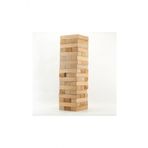 54 Parça. Jenga. Büyük Boy. Denge Oyunu. Doğal. Ahşap. Kule Oyunu