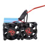 540/545/550 Douge Fan Ile RC Motorunun RC Motoru, Kırmızı, Mükemmel Üretim, HPI/HSP/AXIAL, 1/10 HOBBY MODEL ARAÇ (BLUE)