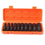 5490 1/2" Derin Havalı Lokma Anahtar Takımı 10 Parça (Metrik)