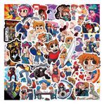 55 Adet Scott Pilgrim Su Şişeleri, Çizgi Film Posteri Dizüstü Bilgisayar, Tampon, Su Şişeleri, Bilgisayar, Telefon, Baret, Araba Çıkartmaları ve Çıkartmaları için Çizgi Roman Film Çıkartmaları