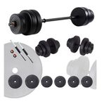 55 kg Halter ve Dambıl Seti