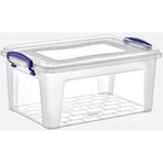 5,5 Lt. Derin Clear Box Saklama Kabi-300X200x 138 Mm-30163