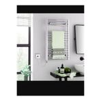 550X800 KROM TERMOSTATLI ELEKTRİKLİ HAVLUPAN ISITICI RADYATÖR 10 YIL GARANTİLİ