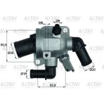 55224022-6338039-1338020 Termostat Astra H / Doblo 01-10 / Lınea 07= 1.3Jtd Euro 4 Komple Contalı Sensorlu 88 Cc