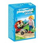 5573 City Life Ikiz Bebek Arabalı Anne