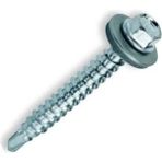 5,5X60MM-ÇATI Vidası-Matkap Uçlu-Trapez Sac Vidası-Akıllı Vida (PK./AD.:100ADET) - 5,5 x 60 mm