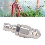 56 MM Kanalizasyon Jet Nozul Sabit Kanalizasyon Nozulu 5000PSI 1 Ön 6 Arka Paslanmaz Çelik Kanalizasyon Jet Nozul Boru Tıkanıklığı Tuvalet Tıkanıklığı Sökücü