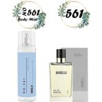 561 Erkek Parfüm Fresh 50 ML EDP + No 561 Erkek Body Mist Vücut Spreyi 210 ML Parfüm Seti