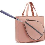 5615 Raket Saklama Çantası Spor Çantası Omuz Çantası 43X12X36+22CM-PEMBE//BADMINTON Raketi Için (Yurt Dışından)
