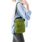 571 Collection Paraşüt Kumaş Unisex Postacı Çanta Elde Tutma Çapraz Askılı Omuz Çantası 25*15 cm - 25 x 15 cm - Yeşil