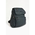 571 Collections Çanta Yıkanmış Deri Sırt Çantası Mavi (Model: ) 571-9-11A