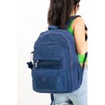 571 Collections Ultra Hafif Çok Cepli Krinkıl Sırt Çantası Unisex Laci (Model: 571-3B)