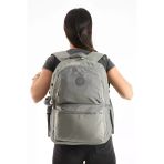 571 Collections Ultra Hafif Sırt Çantası Okul Seyahat Unisex Gri Model : 571 1C